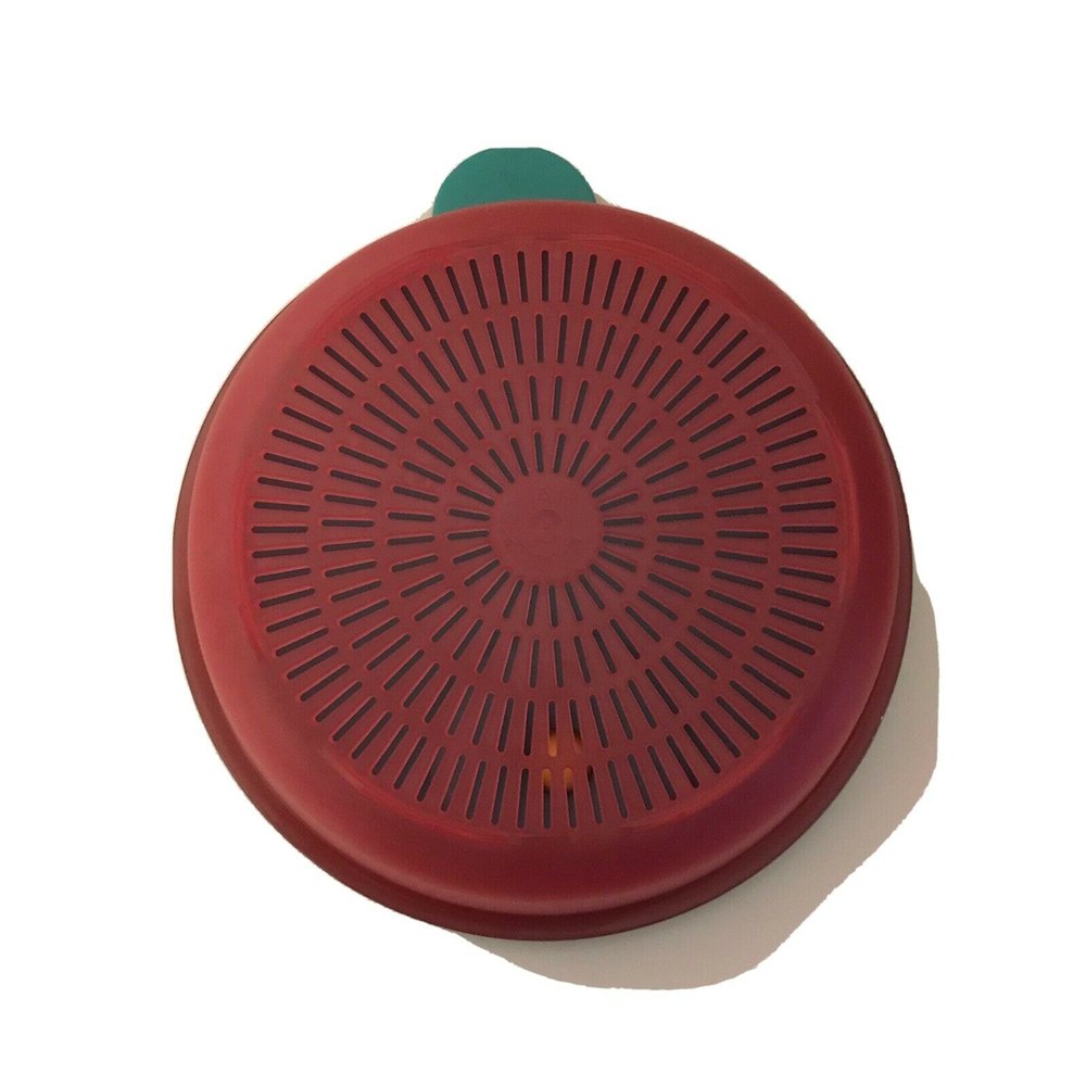 Vintage Tupperware Salad Strainer Washer 1835-3 Colander With Lid